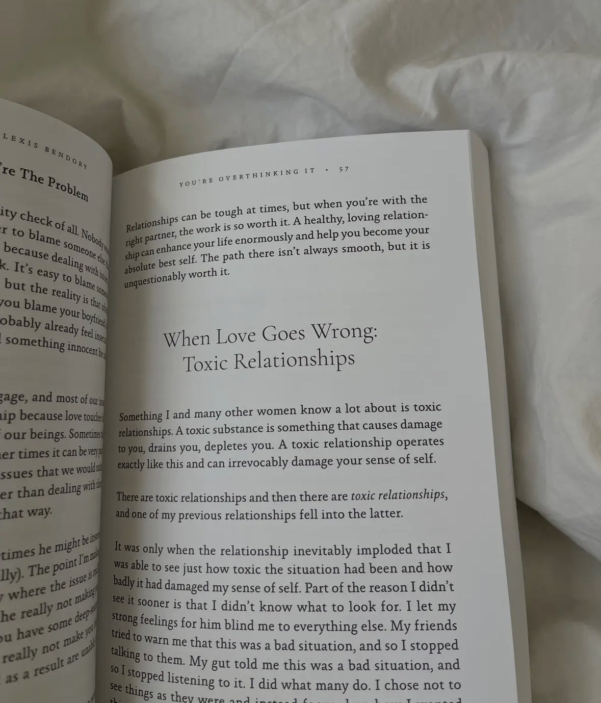 You're Overthinking It- Finding Lifelong Love By Being Your True Self