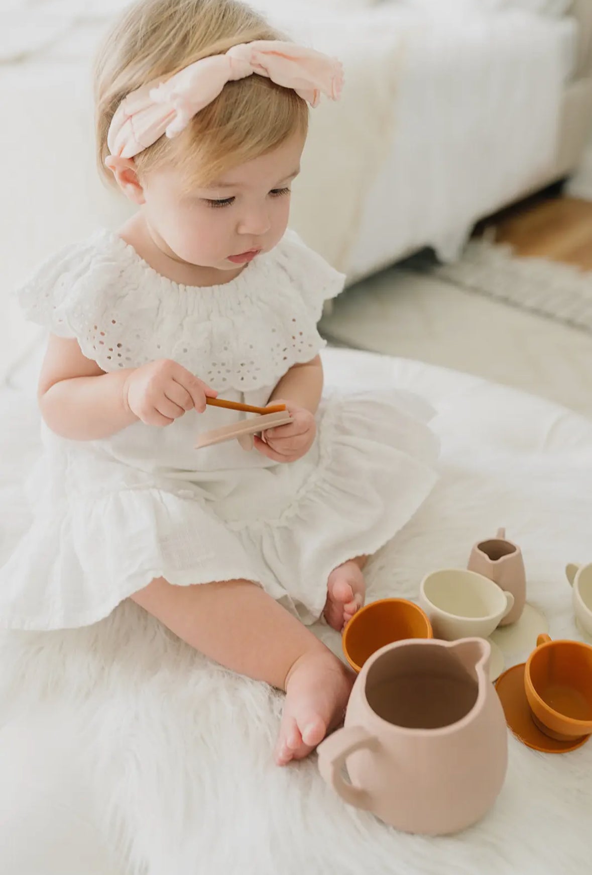 Marlowe & Co's Silicone tea set - Ages 3 years +