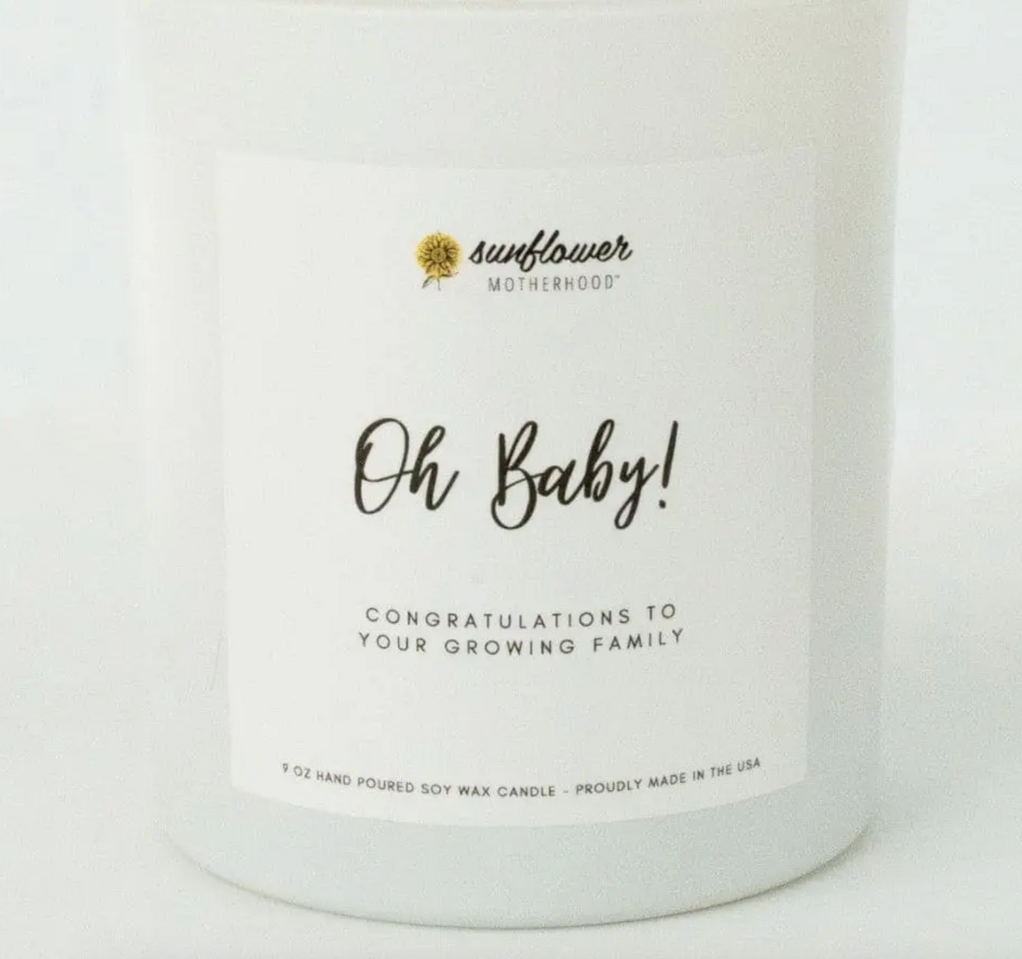 Oh Baby! Pregnancy Candle | Relaxing Candle For Pregnant Mom