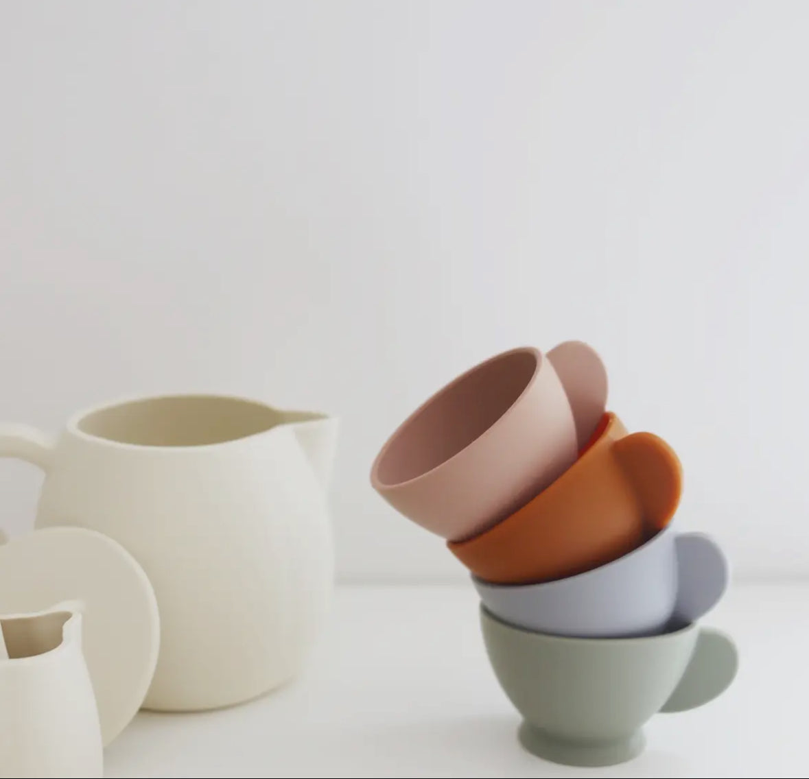 Marlowe & Co's Silicone tea set - Ages 3 years +