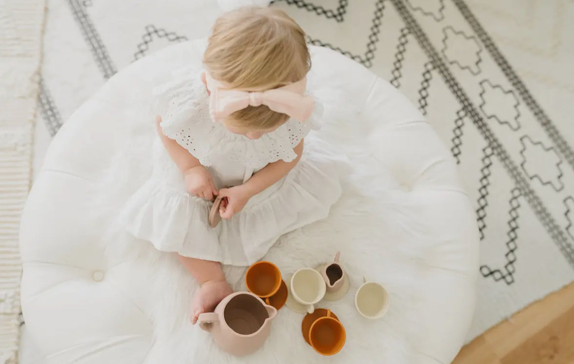 Marlowe & Co's Silicone tea set - Ages 3 years +