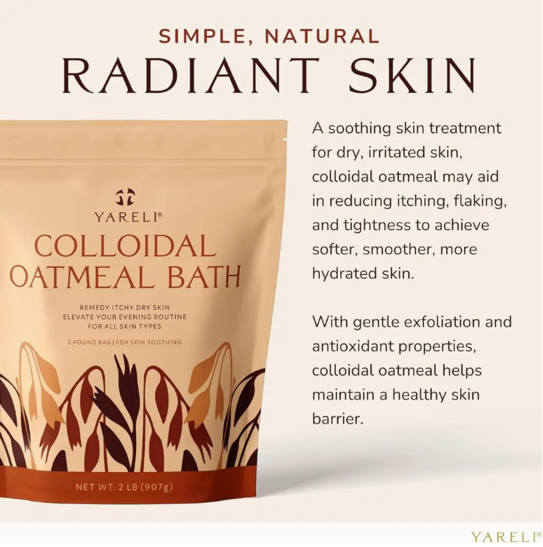 Hydrating Colloidal Oatmeal Bath For Dry Skin Relief