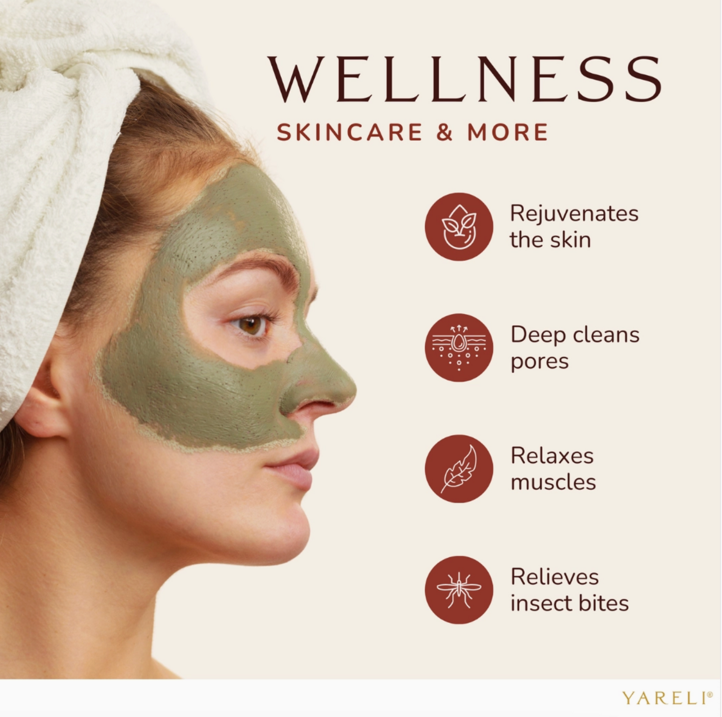 Bentonite Volcanic Clay Mask & Detox Bath For Rejuvenation