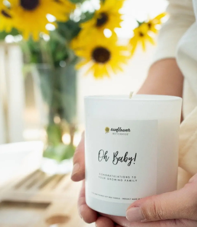 Oh Baby! Pregnancy Candle | Relaxing Candle For Pregnant Mom