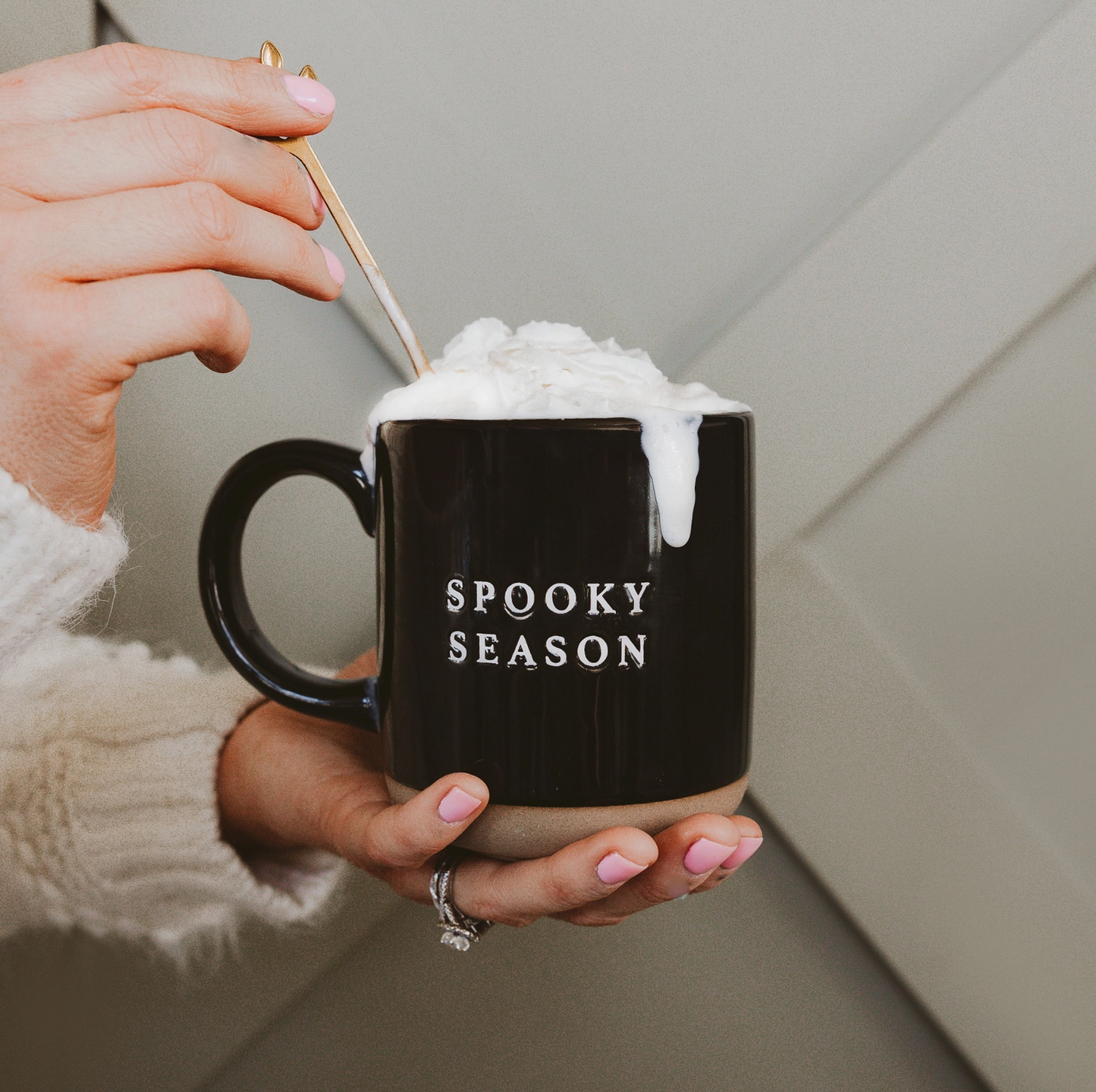 Spooky Season Stoneware Coffee Mug