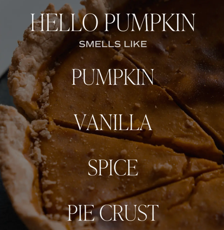 Hello Pumpkin 9 oz Soy Candle